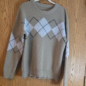 SHEIN Tan Knit Sweater